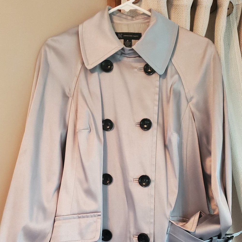 I.N.C Silver Coat